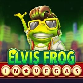 Official Slots logo: Elvis Frog In Vegas by BGAMING at Instant Casino