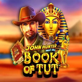 John Hunter and the Book of Tut online game logo by Pragmatic Play on instantscasino.ca