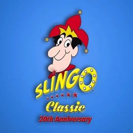 Slingo Classic 20th Anniversary logo – Casino Games by Slingo at Instant Casino