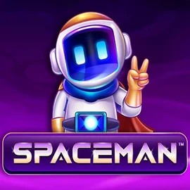 Spaceman online game logo by Pragmatic Play on instantscasino.ca