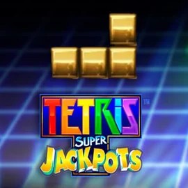 Tetris Super Jackpots logo by WMS at Instant Casino